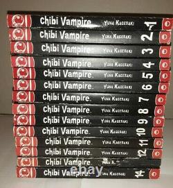 Chibi Vampire Complete Set 1-14 Yuna Kagesaki ENGLISH Manga Softcover Books