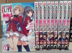 Classroom of The Elite Manga Version Vol. 1-10 Complete Set English New