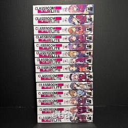 Classroom of the Elite Light Novel Complete Set Volumes 1-11.5 Brand New English