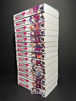 Classroom of the Elite Light Novel Complete Set Volumes 1-11.5 Brand New English