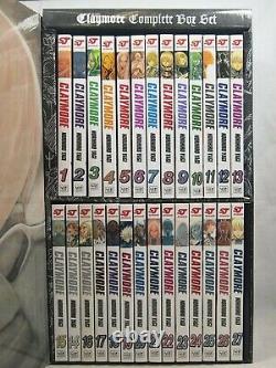 Claymore Complete English Manga Box Set Vol 1-27 + Illustration Book