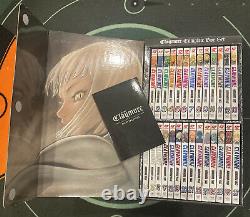 Claymore Volume1-27 Complete Box Set Manga English + Illustration book