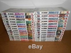 Claymore vol. 1-27 by Norihiro Yagi Viz Manga Book Complete Lot English