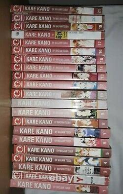 Complete Set Kare Kano Manga English Books 1-21