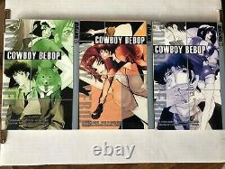 Cowboy Bebop Manga 1, 2, & 3 Tokyo Pop Complete Set