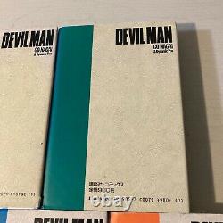 DEVILMAN Devilman Comic Complete Set 1-5 Aizo-Ban GO NAGAI Book Japan JP