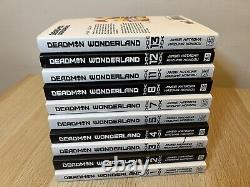 Deadman Wonderland English Manga Near Complete! Missing 6 & 10