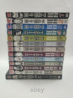 Death Note Manga 1-13 Full Complete Set English