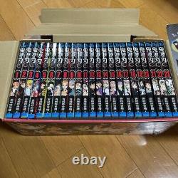 Demon Slayer Complete Box Set Volumes 1-23 Manga 1st First Edition set JAPANSE