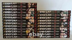 Demon Slayer Manga Volumes 1-23 Complete Set English Pre-owned