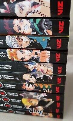 Demon Slayer Manga Volumes 1-23 Complete Set English Pre-owned
