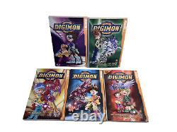 Digimon Volumes 1-5 English Manga Set Complete Series TokyoPop Tokyo Pop Book