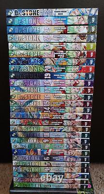 Dr. Stone English Manga Vol. 1 26 + Reboot Byakuya Brand New! COMPLETE