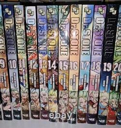 Dr stone manga complete english lot vol 1-26 + reboot