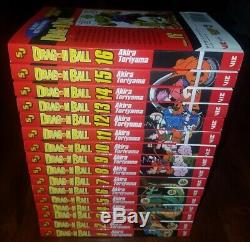 Dragon Ball English Manga Complete Box set Volume 1-16 WithBox graphic novel lot