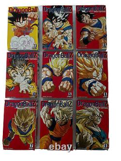 Dragon Ball Z Manga Complete Set 1-9 3 in 1 Books VIZBIG Akira Toriyama 2014