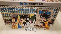 Dragon Ball Z Shonen Jump Manga Akira Toriyama VOL 1-26 Complete Box Set Rare