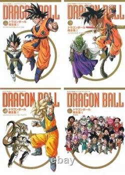 Dragonball Dragon Ball Super CompleteWorks vol. 1-4 set Anime Manga Comics Figure