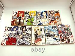 Dragons Rioting English Manga Set Complete Series Volumes 1-9 OOP