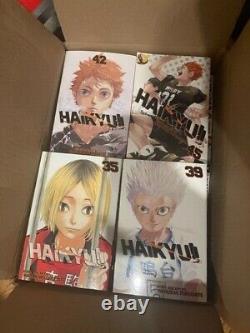 EXCELLENT Haikyuu COMPLETE Set Vol. 1-45 Volleyball Manga Book Lot Shonen Jump