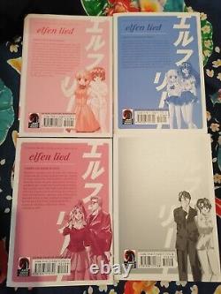 Elfen Lied Manga Omnibus Complete Collection Volumes 1-4