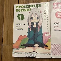 Eromanga Sensei English Manga Set Volumes 1 2 3 1-3 Complete Series