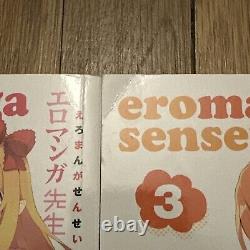 Eromanga Sensei English Manga Set Volumes 1 2 3 1-3 Complete Series