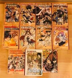 FAIRY TAIL 1-63 ZERO TALE Manga Collection Complete Set Run Volumes ENGLISH RARE