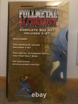 FULLMETAL ALCHEMIST Volumes. 1-27 Complete Manga Box Set ENGLISH (no Poster)