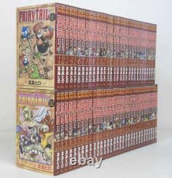 Fairy Tail Japanese language Vol. 1-63 complete set Manga Comics Hiro Mashima