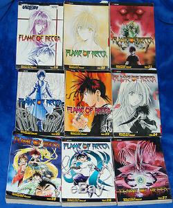 Flame of Recca vol 1,2,3,4,5,6,7,8,9,10,11,12,13,14,15-33 Manga Complete English