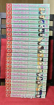 Fruits Basket, Vols. 1-23 + Fanbook-Cat-, Complete English Tokyopop Manga Set
