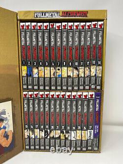 Fullmetal Alchemist Complete Manga Box Set Volumes 1-27 with Novel and Poster