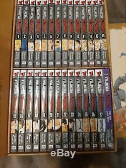 Fullmetal Alchemist Complete Manga Series 1-27 English Box Set. With Poster