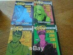 GTO Early Years Manga Complete Set Lot TokyoPop Vertical Shonan Junai Gumi Vol