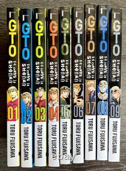 GTO Great Teacher Onizuka 14 Days in Shonen Volumes 1-9 Complete English Manga