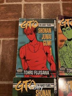 GTO Great Teacher Onizuka Junai Gumi The Early Years Volumes 1-15 Complete Manga