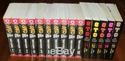 GTO Great Teacher Onizuka The Early Years Volumes 1-15 Complete English Manga