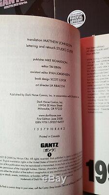 Gantz Manga 1-37 ENGLISH by Hiroya Oku Dark Horse Comics 1st Print Complete