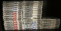 Gantz Manga 1-37 SLEEVED ENGLISH by Hiroya Oku Dark Horse Complete