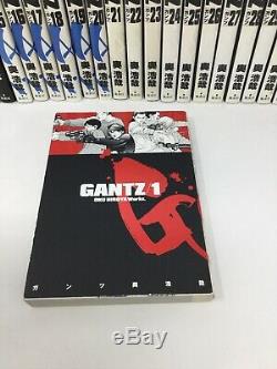 Gantz vol. 1-37 complete Hiroya Oku manga comics Japanese 1954-393-003