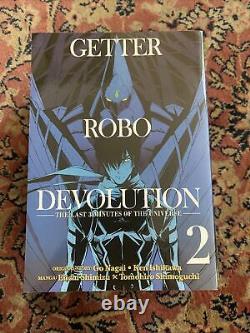 Getter Robo Devolution Manga Complete Collection Vol 1-5