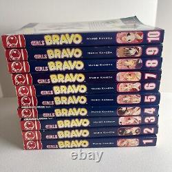 Girls Bravo Vol. 1-10 English Manga Complete Set Mario Kaneda Tokyopop RARE OOP