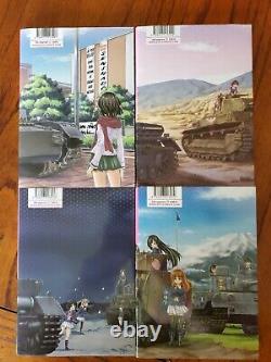 Girls Und Panzer Manga Vol 1-4 (Complete Set) In Spanish/En Español IMPORT