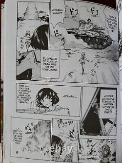 Girls Und Panzer Manga Vol 1-4 (Complete Set) In Spanish/En Español IMPORT