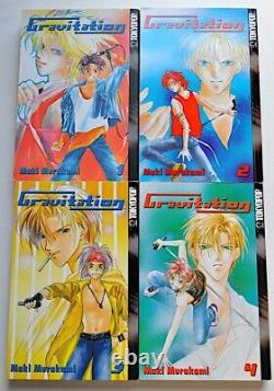Gravitation Vol 1-12 Manga Book Lot Complete Set English Maki Murakami Tokyopop