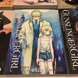 Gunslinger Girl English Manga Complete Series Volumes 1-14 Omnibus, Seven Seas