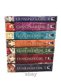 Gunslinger Girl Manga Volumes 1-15 Complete Lot NEW English Yu Aida 1st Print