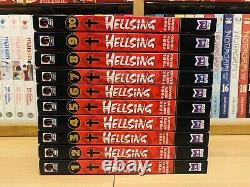 HELLSING 1-10 Manga Collection Complete Set Run Volumes ENGLISH RARE PRISTINE
