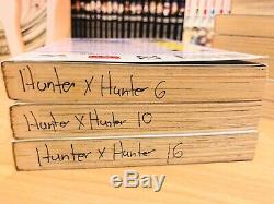 HUNTER X HUNTER 1-32 Manga Collection Complete Set Run Volumes ENGLISH RARE